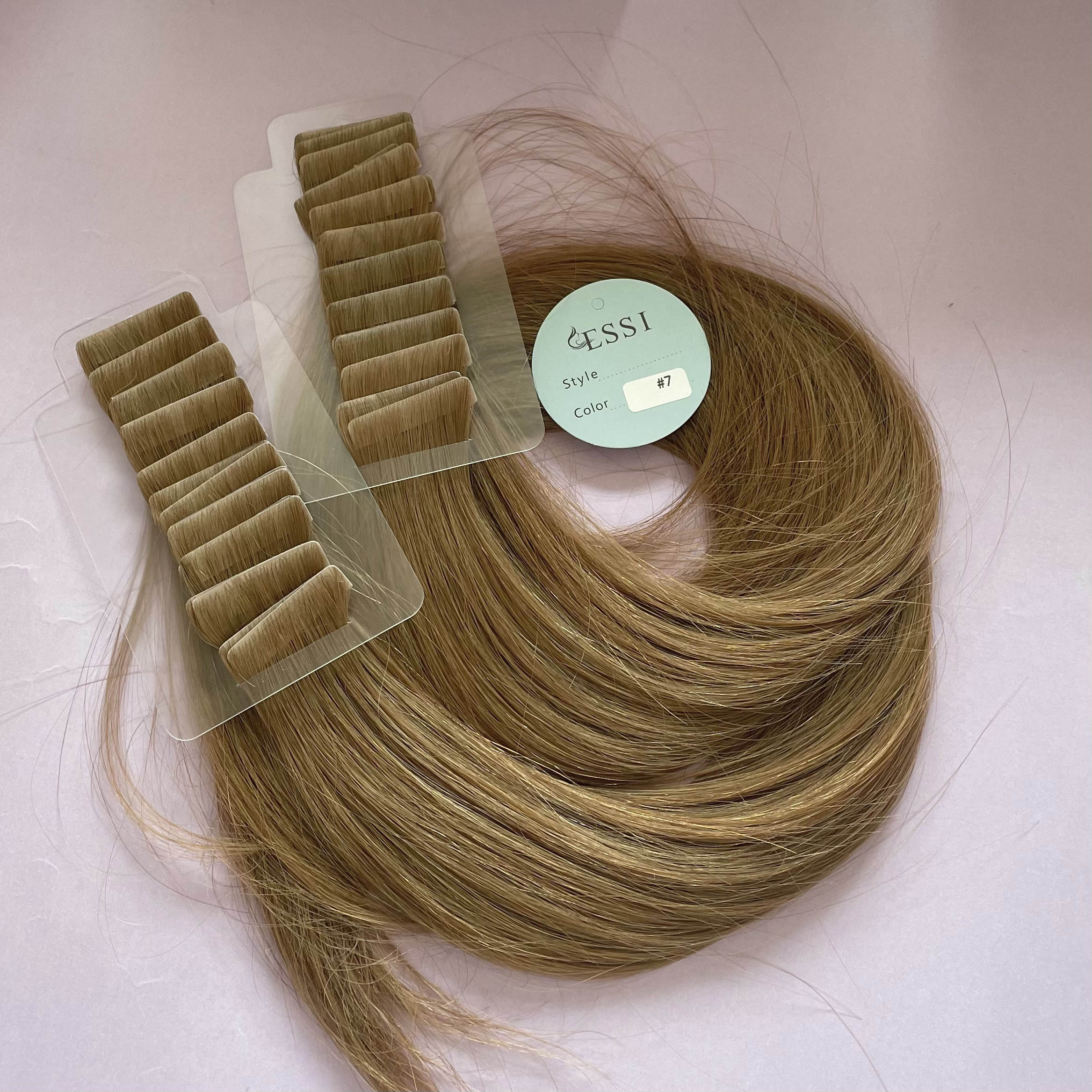 Seamless Invisible Injected Hair Extension Double Drawn European Injected Cuticle Aligned Tape in Human Hair Extensions 